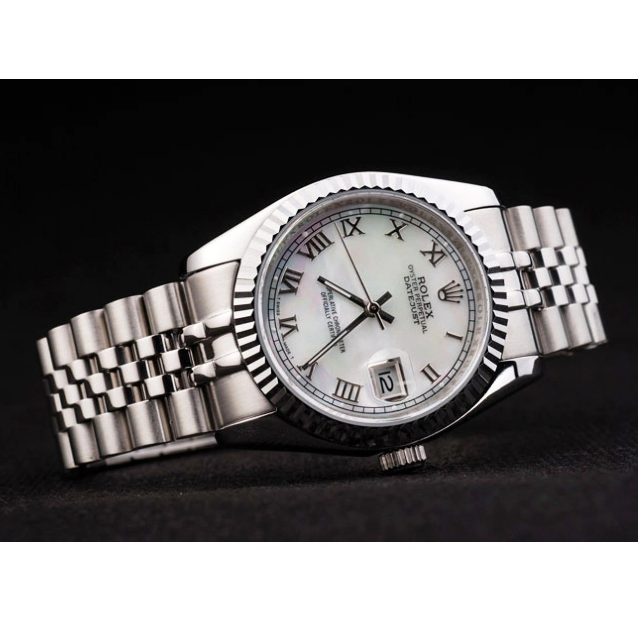 Rolex copies cheap Datejust Rolex Swiss Mechanism-srl25 0625